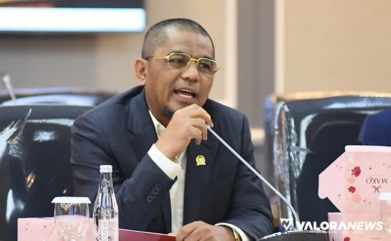 Anggota Komisi XIII DPR RI, Arisal Aziz saat mengikuti RDP dengan Badan Pembinaan Ideologi Pancasila (BPIP) di Gedung Nusantara II, Senayan, Jakarta, Selasa. (humas)