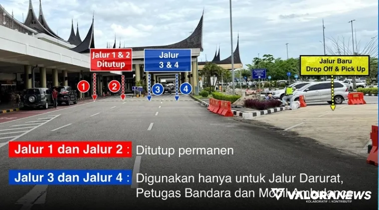 Infografis perubahan rute penjemputan dan pengantaran di BIM, berlaku 21 Maret 2025. (humas)