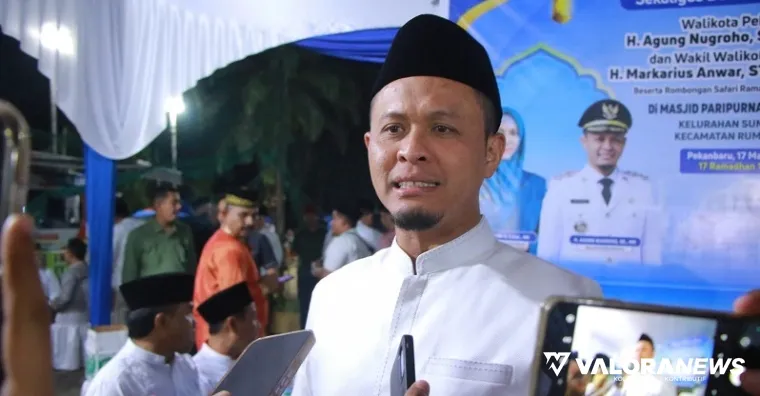 Wali Kota Pekanbaru, Agung Nugroho. (humas)