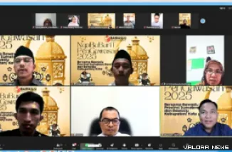 Tangkapan layar ngabuburit pengawasan Bawaslu Bukittinggi.