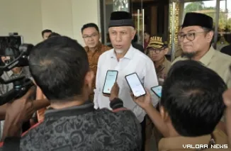 Gubernur Sumbar, Mahyeldi. (humas)