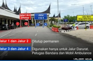 Infografis perubahan rute penjemputan dan pengantaran di BIM, berlaku 21 Maret 2025. (humas)