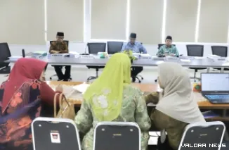 Panitia Khusus (Pansus) IV Laporan Keterangan Pertanggungjawaban (LKPJ) Padang Tahun 2024, lakukan pembahasan dengan mitra kerja. (humas)