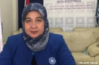 Anggota DPRD Bukittinggi, Rahmi Brisma.