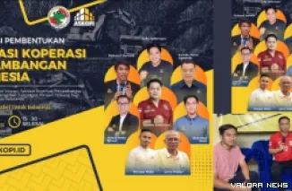 Deklarasi pendirian ASKOPI yang dilakukan secara virtual dari Bangka Belitung, Ahad. (istimewa)