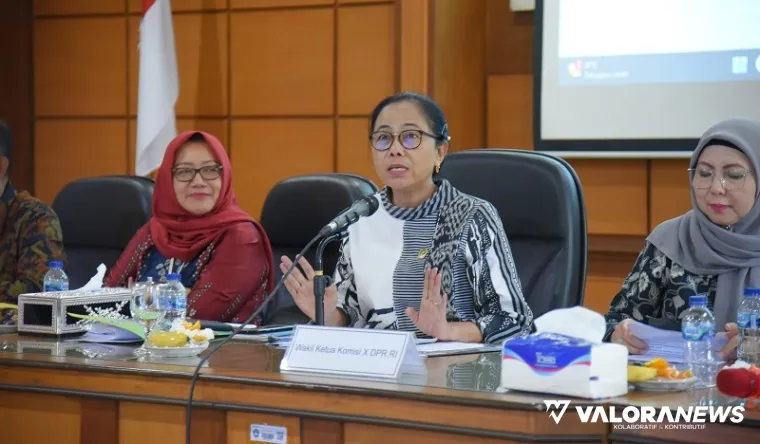 Wakil Ketua Komisi X DPR RI, My Esti Wijayati, memimpin kunjungan kerja ke Balai Penjaminan Mutu Pendidikan (BPMP) Daerah Istimewa Yogyakarta (DIY) di Kabupaten Sleman, Kamis. (humas)