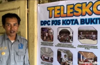 Sekretaris DPC PJS Bukittinggi, Alex Armanca. (humas)