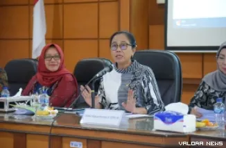 Wakil Ketua Komisi X DPR RI, My Esti Wijayati, memimpin kunjungan kerja ke Balai Penjaminan Mutu Pendidikan (BPMP) Daerah Istimewa Yogyakarta (DIY) di Kabupaten Sleman, Kamis. (humas)