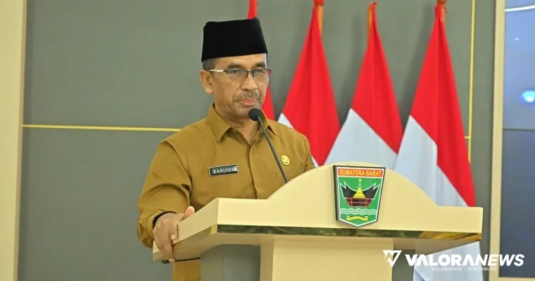 Kepala Dinas Pendidikan Sumbar, Barlius. (humas)