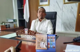 Ketua DPRD Padang, Muharlion. (mangindo kayo)
