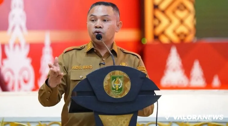 Gubernur Riau, Abdul Wahid. (humas)