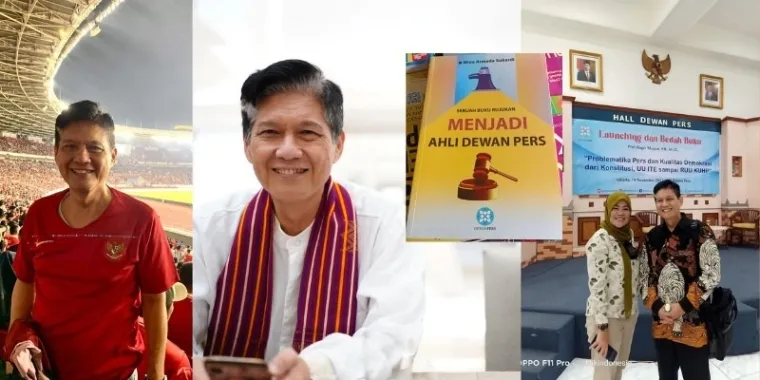 Ilustrasi Wina Armada Sukardi: Jurnalis, Guru, dan Penjaga Marwah Pers