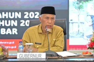 Gubernur Sumbar, Mahyeldi. (humas)