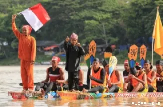 Pacu Jalur diusulkan jadi Intangible Cultural Heritage (ICH) Unesco. LAMR mendukung penuh upaya itu dengan masukan pengusulan melalui mekanisme extension. (humas)
