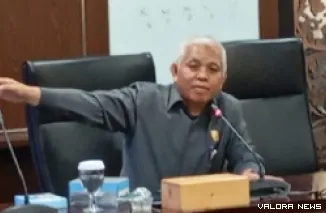 Ketua Tim Pembahas Ranperda tentang Fasilitasi Penyelenggaraan Pesantren, Nurfirmanwansyah. (humas)
