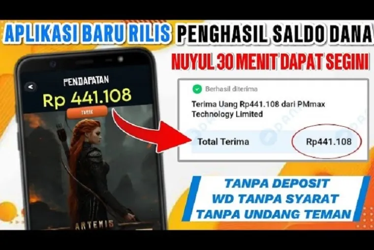 Ilustrasi Aplikasi Penghasil Uang Terbaru. (Foto: Kanal youtube @GenZCuanID)