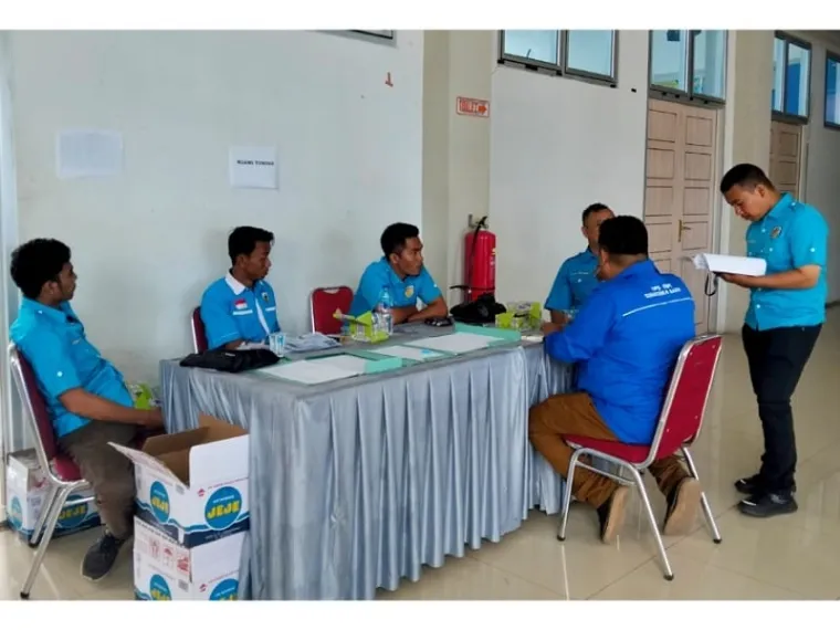 DPD KNPI Kabupaten Pesisir Selatan Sumatera Barat, menggelar Rapimda ke - XV, di Gedung Pertemuan Kantor Dinas Pendidikan & Kebudayaan setempat, di Painan, Kecamatan IV Jurai, Sabtu (23/8/2025). FOTO: tusrisep