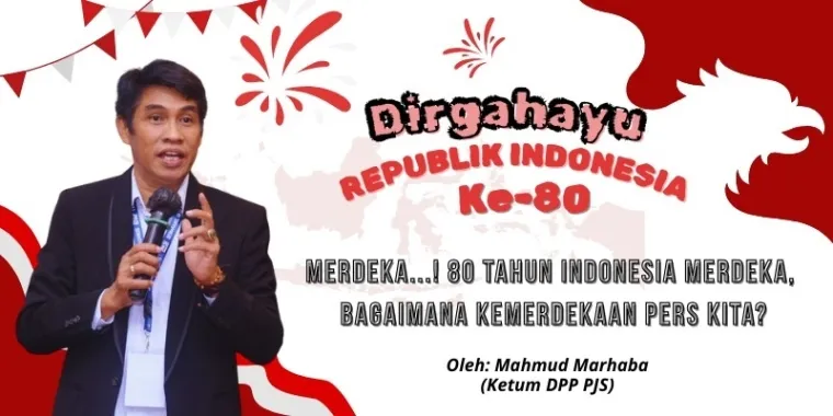 Ilustrasi 80 Tahun Indonesia Merdeka, Bagaimana dengan Kemerdekaan Pers Kita?