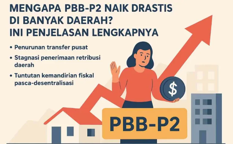 Ilustrasi Pajak Naik, PAD Tetap Menantang