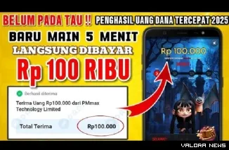 Ilustrasi Aplikasi Penghasil Uang Terbaru. (Foto: Kanal youtube @GenZCuanID)