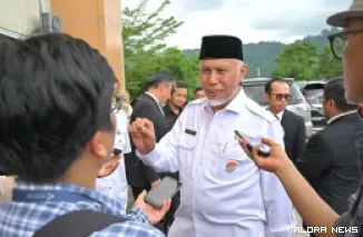 Gubernur Sumbar, Mahyeldi. (humas)