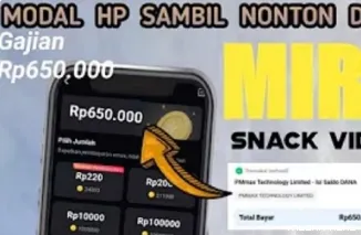 Ilustrasi Aplikasi Penghasil Uang Terbaru dengan Menonton Video 2025. (Foto: Kanal youtube @tasua official)