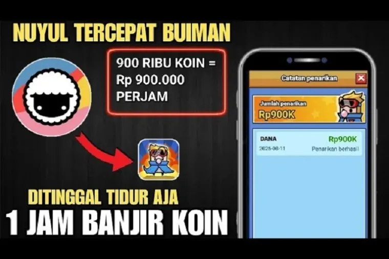 Ilustrasi Aplikasi Penghasil Uang Terbaru. (Foto: Kanal youtube @GenZCuanID)