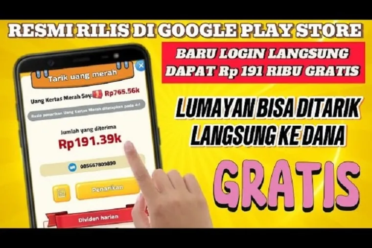 Ilustrasi Aplikasi Penghasil Uang Terbaru. (Foto: Kanal youtube @GenZCuanID)