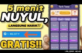 Ilustrasi Aplikasi Penghasil Uang Terbaru. (Foto: Kanal youtube @HendriCuan)