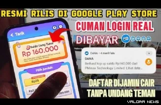 Ilustrasi Aplikasi Penghasil Uang Terbaru. (Foto: Kanal youtube @GenZCuanID)