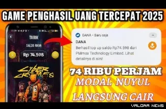 Ilustrasi Aplikasi Penghasil Uang Terbaru. (Foto: Kanal youtube @GenZCuanID)