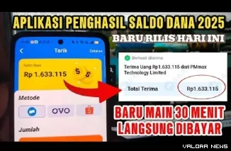 Ilustrasi Aplikasi Penghasil Uang Terbaru. (Foto: Kanal youtube @GenZCuanID)