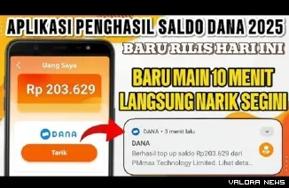 Ilustrasi Aplikasi Penghasil Uang Terbaru. (Foto: Kanal youtube @GenZCuanID)