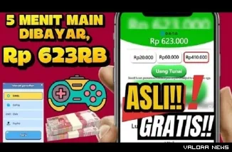Ilustrasi Aplikasi Penghasil Uang Terbaru. (Foto: Kanal youtube @HendriCuan)