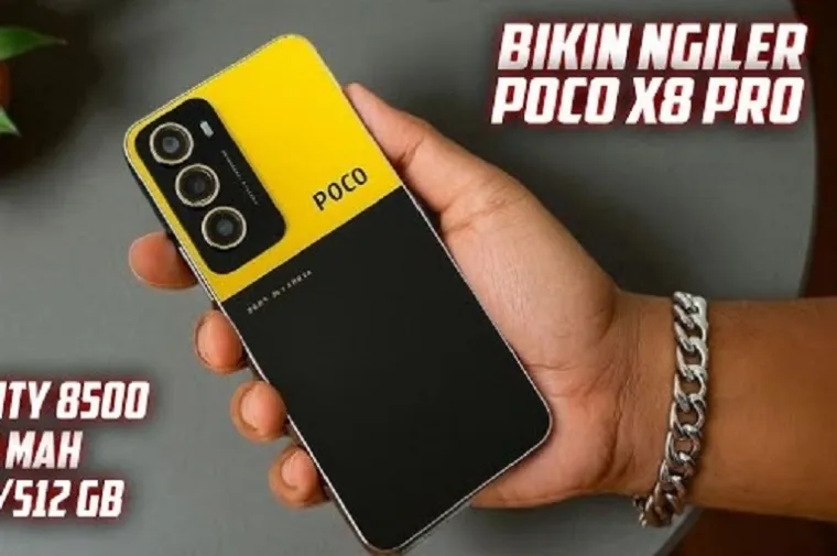 Review Poco X8 Pro. (Foto: Tangkapan layar youtube)