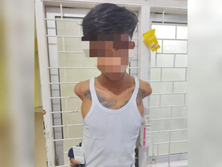 Pelaku pengedar sabu yang berhasil diamankan Tim Satresnarkoba Polresta Padang. (Dok. Satresnarkoba Polresta Padang)
