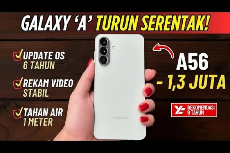 Ilustrasi Rekomendasi 5 HP Samsung Galaxy A dengan Harga Terjangkau. (Foto: Tangkapan layar youtube)