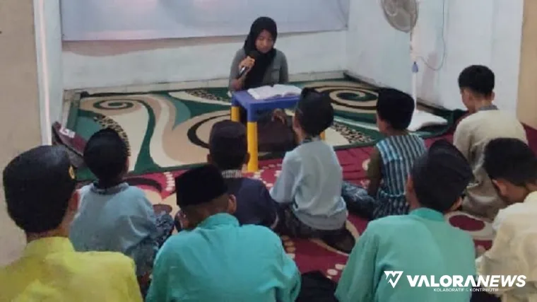 Aktivitas tahfiz yang diselenggarakan yBAS di sekretariat yayasan ini, di Perum Mitra Utama 2, Kelurahan Banuaran Nan XX, Kecamatan Lubuk Begalung. (humas)