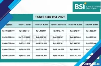KUR Syariah BSI 2025: Pembiayaan Halal & Bebas Riba! (Foto: Ist)