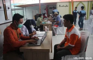 Guna Mengantisipasi Penyakit Menular, Lapas Kelas IIA Pare-Pare Menggelar Pemeriksaan TB Terhadap Para Warga Binaan