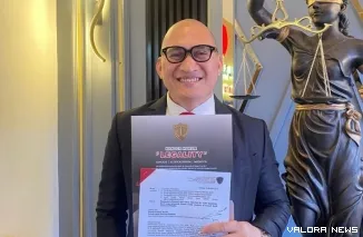 Dr Suharizal SH MH dari Kantor Hukum Legality, selaku kuasa hukum dari Pemkab Solok Selatan, melayangkan somasi ke Rumah Sakit Hermina Padang. FOTO: Dok Kantor Hukum Legality