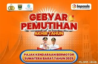 Gubernur Sumatera Barat, Mahyeldi, resmi menetapkan kebijakan pembebasan 100 persen atas tunggakan pokok dan sanksi administrasi Pajak Kendaraan Bermotor (PKB) melalui Keputusan Gubernur Nomor 903-686-2025. (Dok. Istimewa)