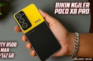 Review Poco X8 Pro. (Foto: Tangkapan layar youtube)