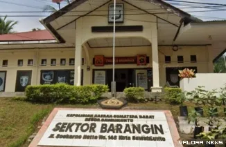 Mapolsek Barangin. (Dok. Ist)