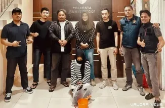 Ibu kandung dari potongan tubuh bayi yang dibuang di Ngarai Sianok diamankan polisi (Dok. Ist)