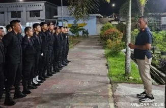 Apel persiapan razia rutan (Dok. Rutan Padang)