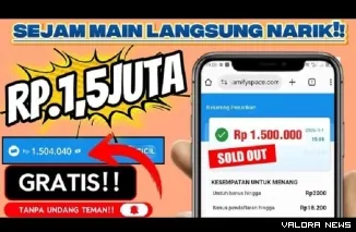 Ilustrasi Aplikasi Penghasil Uang Terbaru. (Foto: Kanal youtube @HendriCuan)