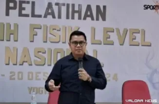 Koordinator Tes Fisik Pelatprov KONI Sumbar, Dr. Ilham, S.Si., M.Or.