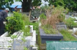 Total tunggakan retribusi makam dibayar ahli waris capai Rp1,5 miliar. (Dok. Ist)