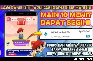 Ilustrasi Aplikasi Penghasil Uang Terbaru. (Foto: Kanal youtube @peluangcuanid)